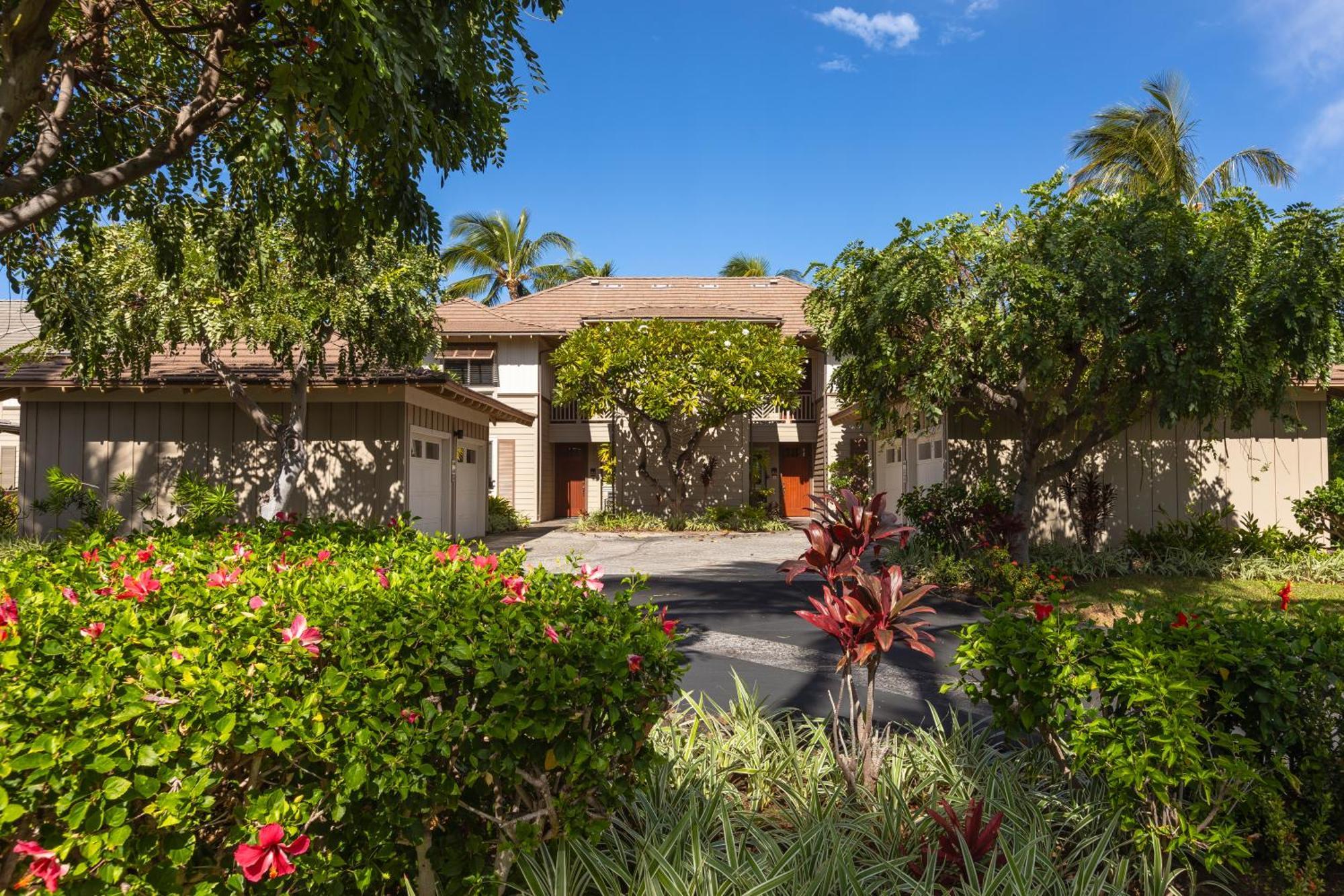 Ferienhaus Mauna Lani Palm D-2 Corner Unit Historic View Waikoloa